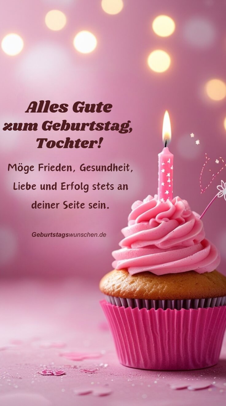 Geburtstagswünsche Tochter Kurz
